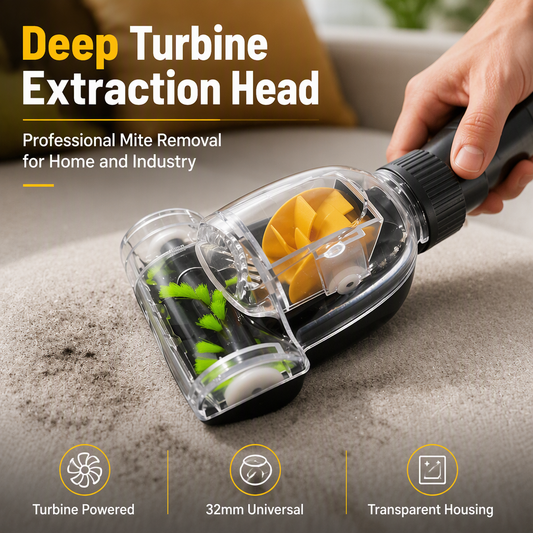📢📢50% OFF !! ⏰SPARES2GO Universal Vacuum Cleaner Mimi Turbo Brush Pet Hair Remover Tool