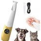 Rechargeable Pet Hair Trimmer Kit & Pet Paw Trimmer for Cats & Dog