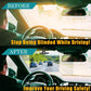 3-in-1 sun visor 🕶️ Anti-glare in summer + anti-snow blindness in winter + increased brightness in foggy weather. 5-second installation, rock-solid stability 🚗