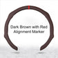 🏆 50K+ SOLD! – Almost Gone💥-✨ Nappa Leather car steering wheel cover
