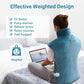 🔥Weighted Heating Pad for Neck and Shoulders, 2.2lb Large Electric Heated Neck Shoulder Wrap - 9 Heat Settings, 11 Auto-Off, Stay on, Backlight