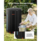 🔥VEVOR Collapsible Rain Barrel,  , 100 Gallon Portable Rain Water Collection Barrel, 1000D PVC Rainwater Collection System, Garden Water Catcher Tank Storage Container with Spigot & Overflow Kit, Black#SohoChic