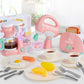 2026 Toys for Kids Pretend Kitchen Toys, Play Kitchen Accessories Set for Kids, Coffee Maker, Mixer, Toaster with Realistic Lights& Sounds, Kitchen Appliances Toys, Birthday Gift for Kids Kids Outdoor Play teen girl gifts