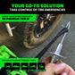 Rhino USA Tire Repair Kit (100-Piece) Professional Heavy Duty Tire Plug Kit to Fix Punctures & Patch Flats with Ease - Ultimate Tubeless Tire Repair Tools for Car, Motorcycle, ATV, UTV, RV and Trailer