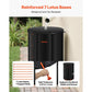 🔥VEVOR Collapsible Rain Barrel,  , 100 Gallon Portable Rain Water Collection Barrel, 1000D PVC Rainwater Collection System, Garden Water Catcher Tank Storage Container with Spigot & Overflow Kit, Black#SohoChic