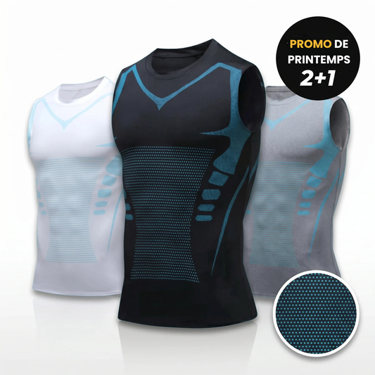 🎽 LIMITED-TIME 72% OFF! ✨ Ionic Shaping Vest – Compression, Cooling, Sleeveless, Body Contouring 💪