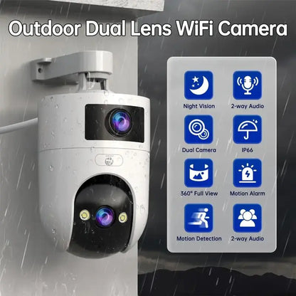 🥳2026 HOT SALE🥳💞50K+ SOLD! 📹🎁 50% OFF! Dual-Lens Security Camera – From £23.99! 360° view, human detection & color night vision. Smart home protection – stock up & save! 🏠✅