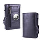 ✨Magnetic Flip Metal Pop Up Card Holder Compatible With AirTag Tracker, RFID Blocking Wallet With Money Clip & 10 Card Slots, Lightweight Daily Card Organizer Packaged In Gift Box For Men Holiday Gifting
