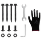 🏡Heavy-Duty Fence Post Repair Kit – Sturdy & Rustproof, Easy to Install, Strong Support, Effective for Fixing Loose & Broken Fence Posts