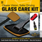 ⏳Limited-time 50% off⏰Stop blurry, greasy car windows! The complete window cleaning set with double‑sided pad and optional oil stain remover & anti‑fog – clear visibility in every season💦🚘
