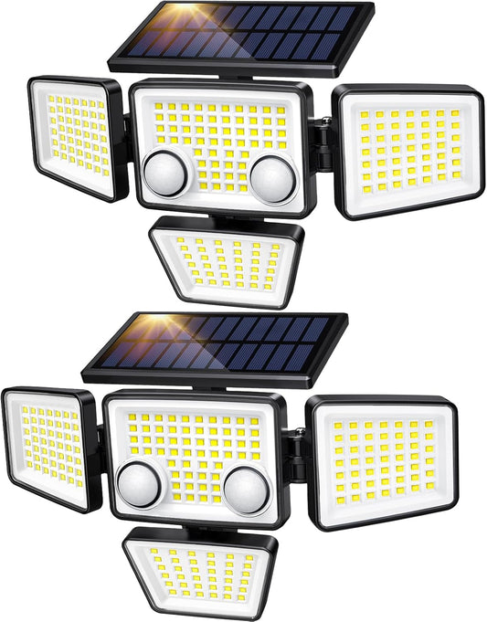 🏆LAST DAY SALE 50% OFF🔥Solar Outdoor Lights - 3000LM 188 LED Motion Sensor Outdoor Lights
