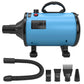 🛠️⚡（Free shipping）2000W Pet Hair Dryer for Dogs and Cats, Powerful Dog Grooming Blower with Adjustable Speed and Multiple Nozzles