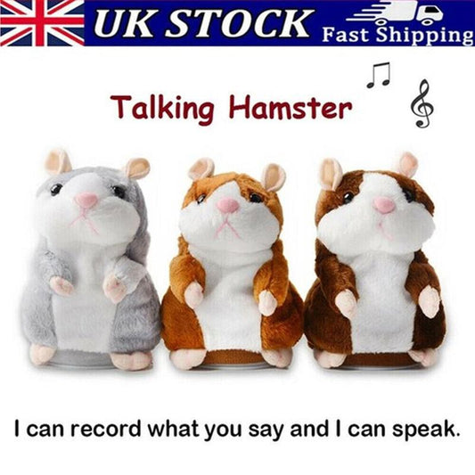 🎉LAST DAY SALE 50% OFF!!🎁Talking Hamster Plush Toy🐹