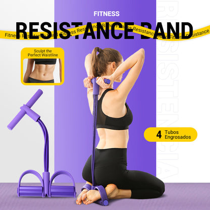 🏆🔥Buy 2 – Just £9.99 Per Item🔥⚡💪Multi-functional Pedal Resistance Band Trainer – Portable Foot Pedal Fitness Equipment for Home Gym🌿🏠