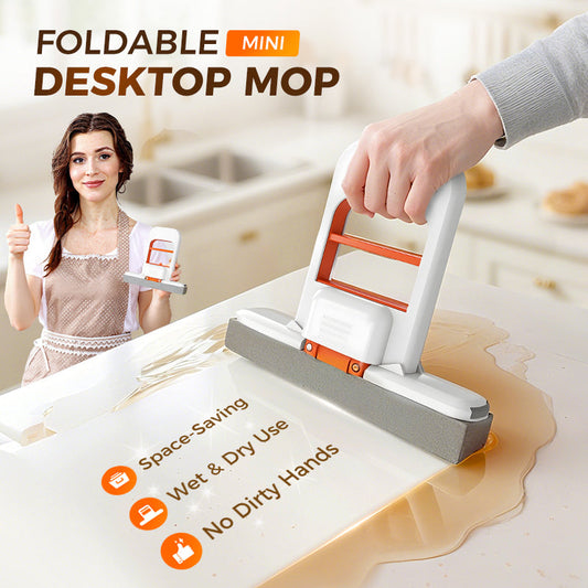 ⏳Time-Limited Special⏰Mini Portable Self-Squeezing Mop✨Hands-Free Compact Cleaning Mop