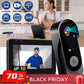 📺 LIMITED-TIME 50% OFF! ⏰Doorbell Camera with Screen – Live View, Two-way Talk, Night Vision 🔔