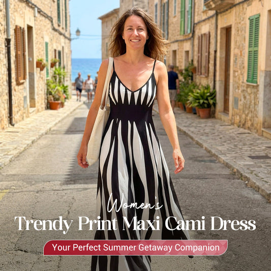 🔥Limited TimePromotion 49% OFF-LUNE Printed Maxi Cami Dress