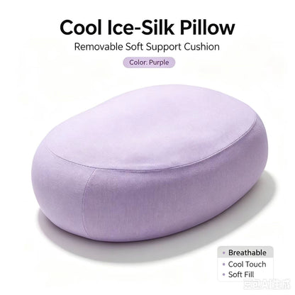 🔥🔥🔥Mellow Sleep Pebble Pillow – Cloud-Soft, Instantly Cool & Supportive Pillow for Sleeping, Lounging, Napping & Relaxing – Breathable, Easy-to-Clean, Multi-Use Household Essential