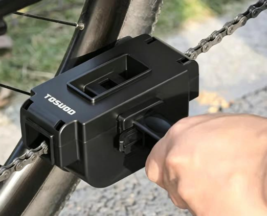🎉 TOSUOD  Chain Cleaner Set – 74‑Brush System, Fast No‑Removal Cleaning for MTB/Road/E‑Bike
