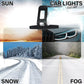 3-in-1 sun visor 🕶️ Anti-glare in summer + anti-snow blindness in winter + increased brightness in foggy weather. 5-second installation, rock-solid stability 🚗