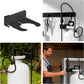 🎉 2pcs Wall Mounted Spray Bottle Holder - Lightweight Tool Organizer with Wall Hooks, Hose Hook, Storage Bracket for Garage, Yard Indoor/Outdoor Use