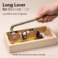 🔥Wooden Box Nut Cracker – Heavy Duty Lever Opener for Walnuts, Macadamias, Hazelnuts & Almonds