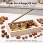 🔥Wooden Box Nut Cracker – Heavy Duty Lever Opener for Walnuts, Macadamias, Hazelnuts & Almonds
