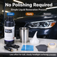 🔥500mL Car Headlight Restoration Kit, Automotive Foggy Cracked Headlight Repair Liquid, No Polishing Required, Suitable for Large Headlights