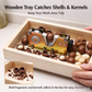 🔥Wooden Box Nut Cracker – Heavy Duty Lever Opener for Walnuts, Macadamias, Hazelnuts & Almonds