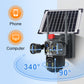🎥 Triple-Lens Solar 360° Dome Camera✈️ free shipping