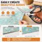 🥳2026 HOT SALE🥳💞50K+ SOLD! ✂️🧵 50% OFF! DIY Serrated Sewing Scissors – Ultra-sharp stainless steel, cuts cleanly to the tip. Ideal for fabric, leather & paper – perfect zigzag edges every time! 🎨✅