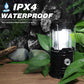 🔥🔥LAST DAY SALE 50% OFF !!📢 ⛺️Solar Camping Lantern- Rechargeable LED Lights, Magnetic Base & Foldable Hanging Hook- Collapsible Lamp Battery Powered ✨