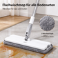 🔥Hot Sale🔥Joybos Flat Mop & Bucket Set | Wet Dry Floor & Window Cleaner, 2 Microfibre Heads