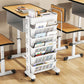 📚 Simple Movable Bookshelf on Wheels – Easy & Space-Saving Storage ✨