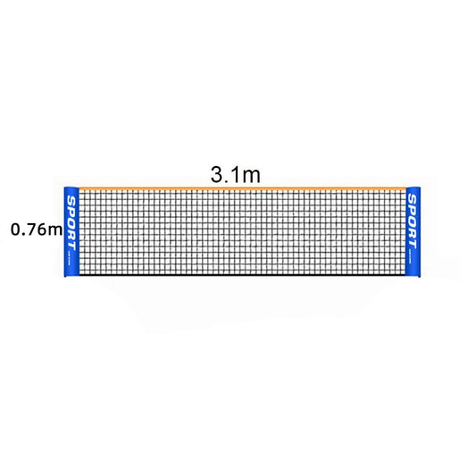 Portable Badminton & Tennis Net Set – Adjustable 3–6m Width, Easy Setup