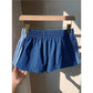 💧Women's Side Stripe Retro Sport Shorts, Elastic Waist Casual Athletic Shorts