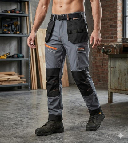 🔥50% OFF!Men’s Durable Cargo-Style Trousers Comfortable Everyday Bottoms Black Sizes ( S-2XL ) Menswear Casual Workwear Fabric Outdoor Pockets Clothes Uniforms Jackets Beige Plain waitst 28-30-32-34-36-38-40