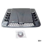 2026 New Black Universal Large Hood Vents - Car Engine Hood Air Vent Scoop for Chevy Silverado, Colorado, Ford F-150/F-250/F-350, Dodge Ram 1500/2500/3500 (Automotive Exterior Decoration Accessory)