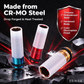 🔥CASOMAN 7PCS 1/2" Drive Impact Socket Set, CR-MO Non-Marring Wheel Nut Sockets