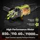 ⚡ SEESE 5‑Inch 8‑Amp Angle Grinder – 6‑Speed Variable, 11000 RPM 🛠️ 🔧 Includes Cutting Wheels, Flap Disc & Auxiliary Handle 💪 Perfect for Cutting, Grinding, Polishing & Rust Removal