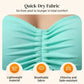 🔥LAST DAY SALE⚡50K+ SOLD!👙Strap Top & Fitted Swim Shorts Separable Swimsuit 🏖️