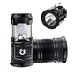 🔥🔥LAST DAY SALE 50% OFF !!📢 ⛺️Solar Camping Lantern- Rechargeable LED Lights, Magnetic Base & Foldable Hanging Hook- Collapsible Lamp Battery Powered ✨