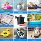 🏆LAST DAY SALE 50% OFF🔥Electric Air Pump Inflator Deflate Inflatables Bed Pool Air Mattress 240V/12V UK