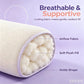 🔥🔥🔥Mellow Sleep Pebble Pillow – Cloud-Soft, Instantly Cool & Supportive Pillow for Sleeping, Lounging, Napping & Relaxing – Breathable, Easy-to-Clean, Multi-Use Household Essential