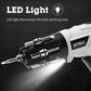 🎉 2026 Sale — Over 18,400 Sold!🔧 VerveWave 3.6V Cordless Screwdriver, Portable Electric Screwdriver, Rechargeable, Led Lighting, 180-Degree Rotation, Max 3.5n.M, 19 Bits