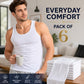 💪👕 6-Pack Men's Breathable Athletic Tank Tops – 60% OFF! Ultra-soft, lightweight, ribbed texture – gym & everyday staples. 🔥✨