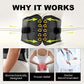 ✨Relieve Back Pain Anytime, Anywhere🎉Adjustable Double Pulley Breathable Lumbar Support Shaping Waist Belt~~