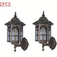 📢📢50% OFF !! ⏰Vintage Solar Wall Lights – Motion Sensor, 3 Modes, 2‑Pack, IP65 Weatherproof
