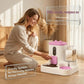 2‑in‑1 Gravity Pet Feeder & Waterer – Anti‑Clog, Filtered Bowl, for Cats & Small Dogs