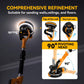 📢📢50% OFF !! ⏰（Free Shipping）Drywall Sander 880W Electric Wall Sander with Dust Collection System, LED Light, Extendable Handle, Sanding Machine for Walls & Ceilings
